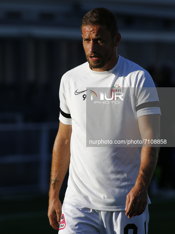 Federico Dionisi during Serie B match between Alessandria v Ascoli in Alessandria, on September 21, 2021  