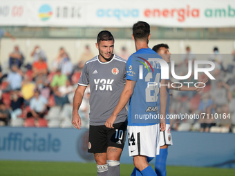 Michele Marconi of US Alessandria during the Serie B match between Alessandria Calcio and Ascoli Calcio in Alessandria, on 19 September 2021...