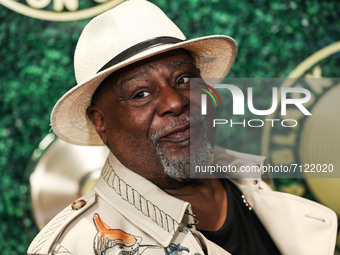 WEST HOLLYWOOD, LOS ANGELES, CALIFORNIA, USA - SEPTEMBER 23: Musician George Clinton arrives at the 1st Annual Black Music Action Coalition'...