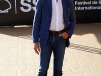 Stanley Tucci arriving the Donosti award during the 69th San Sebastian Film Festival in San Sebastian, Spain, on, 24 September, 2021 (