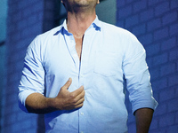 David Bustamante during photocell  of the musical 'Ghost' on September 24, 2021 in Madrid, Spain. (