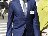 Foreign Minister of Chad Cherit Mahamat Zene  is seen outside the United Nations during the 76 General Assembly on September 24,2021 in New...