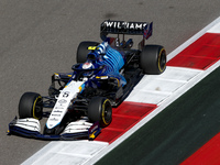 06 LATIFI Nicholas (can), Williams Racing F1 FW43B, action during the Formula 1 VTB Russian Grand Prix 2021, 15th round of the 2021 FIA Form...