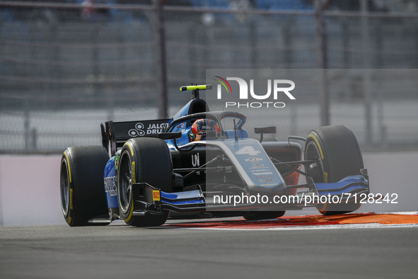 04 Drugovich Felipe (bra), UNI-Virtuosi Racing, Dallara F2, action during the 6th round of the 2021 FIA Formula 2 Championship from Septembe...