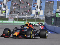 11 PEREZ Sergio (mex), Red Bull Racing Honda RB16B, action during the Formula 1 VTB Russian Grand Prix 2021, 15th round of the 2021 FIA Form...