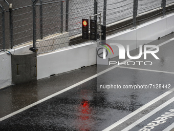 Rain ambiance during the Formula 1 VTB Russian Grand Prix 2021, 15th round of the 2021 FIA Formula One World Championship from September 24...
