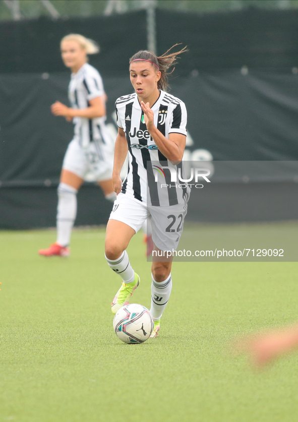 Agnese Bonfantini (Juventus Women) during the Italian  women’s Serie A football match between Juventus Women and Empoli Ladies on September...