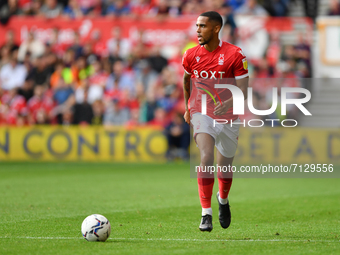 
Max Lowe of Nottingham Forest during the Sky Bet Championship match between Nottingham Forest and Millwall at the City Ground, Nottingham o...