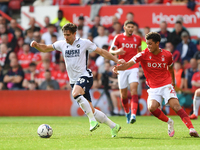 
Ryan Leonard of Millwall controls the ball during the Sky Bet Championship match between Nottingham Forest and Millwall at the City Ground,...