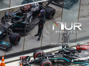 HAMILTON Lewis (gbr), Mercedes AMG F1 GP W12 E Performance, portrait during the Formula 1 VTB Russian Grand Prix 2021, 15th round of the 202...