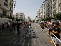 7th edition of the day without cars in the city center of Algiers To preserve the environment. Alger, Algeria 31/07/2015
 (