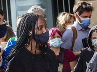 
The Ugandan climate activist Vanessa Nakate partecipate to Fridays for Future Student strike held in Milan, Italy, on October 1, 2021. The...
