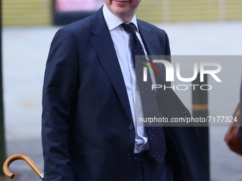 Michael Gove MP, Secretary of State for Levelling Up, Housing and Communities, on day two of the Conservative Party Conference at Manchester...