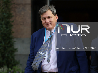 Kit Malthouse MP, Minister of State (Ministry of Justice) on day two of the Conservative Party Conference at Manchester Central, Manchester...