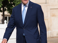 Mr John Kerry, the US President's Special Envoy for Climate Change, arriving at the Elysée Palace for a meeting with the President of the Fr...