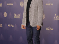 Actor Yang Ik-Joon, attends the 15th Asian Film Awards during the 26th Busan International Film Festival at Paradise Hotel on October 08, 20...