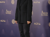 Director Hong Ui-Jung attends the 15th Asian Film Awards during the 26th Busan International Film Festival at Paradise Hotel on October 08,...