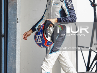 RUSSELL George (gbr), Williams Racing F1 FW43B, portrait during the Formula 1 Rolex Turkish Grand Prix 2021, 16th round of the 2021 FIA Form...