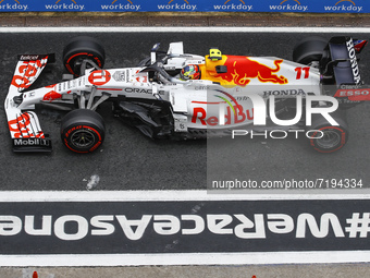 11 PEREZ Sergio (mex), Red Bull Racing Honda RB16B, action during the Formula 1 Rolex Turkish Grand Prix 2021, 16th round of the 2021 FIA Fo...