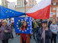 On October 10, in 90 Polish cities, Poles manifested their opposition to Poland's withdrawal from the European Union. Many thousands of resi...