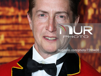 Director/filmmaker David Gordon Green arrives at the Costume Party Premiere Of Universal Pictures' 'Halloween Kills' held at the TCL Chinese...