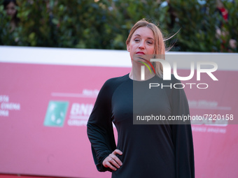 Ludivine Sagnier attends the red carpet of the movie 
