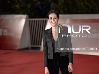Vanessa Scalera attends the red carpet of the movie 