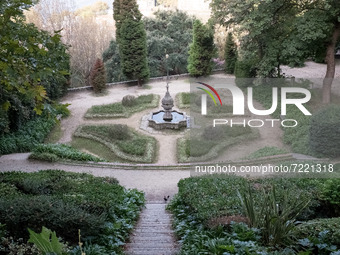 A general view of the Jardins do Palacio de Cristal in Porto, Portugal on October 15, 2021. (