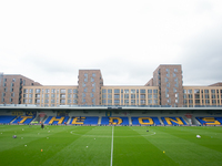  Pought Lane pictured during the Sky Bet League 1 match between AFC Wimbledon and Sheffield Wednesday at the Pought Lane Stadium, London on...
