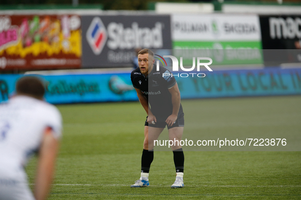 Brett Connon of Newcastle Falcons looks on during the Gallagher Premiership match between Newcastle Falcons and Bristol at Kingston Park, Ne...