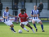 Brandon Thomas-Asante of Salford City in action during the Sky Bet League 2 match between Salford City and Hartlepool United at Moor Lane, S...