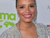 Actress Antonique Smith arrives at the Environmental Media Association (EMA) Awards Gala 2021 held at GEARBOX LA on October 16, 2021 in Van...