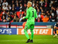 Keylor NAVAS of PSG during the UEFA Champions League, Group A football match between Paris Saint-Germain and RB Leipzig on October 19, 2021...