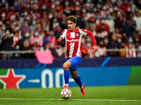Joao Felix during UEFA Champions League match between Atletico de Madrid and Liverpool FC at Wanda Metropolitano on October 19, 2021 in Madr...