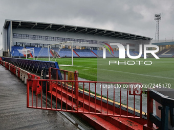    General view of Boundary Park before the Sky Bet League 2 match between Oldham Athletic and Walsall at Boundary Park, Oldham on Tuesday 1...