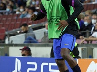 Ansu Fati during the match between FC Barcelona and Dinamo Kiev, corresponding to the week 3 of the group stage of the UEFA Champions League...