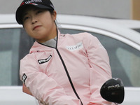 Ye Sung Jun of South Korea action on the 1th green during an BMW LADIES CHAMPIONSHIP at BMW International GC in Busan, South Korea. (