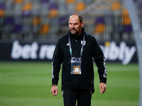 Ante Simundza Head Coach of NS Mura during the UEFA Europa Conference League group G match between SC Mura and Rennes at Ljudski Vrt on Octo...