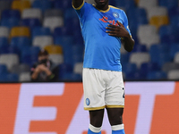 Kalidou Koulibaly of SSC Napoli during the UEFA Europa League Group C football match between SSC Napoli and Legia Warszawa at Stadio Diego A...