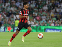 Amine Adli of Bayer 04 Leverkusen during the UEFA Europa League Group G stage match between Real Betis and Bayern Leverkusen at Benito Villa...