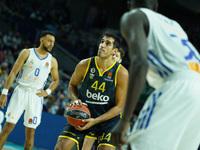 Duverioglu, Ahmet  of Fenerbahce in action during Turkish Airlines Euroleague basketball match between Real Madrid and Fenerbahce at Wizink...