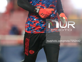 Manuel Neuer of Bayern München during the UEFA Champions League group E match between SL Benfica and Bayern Munchen at Estadio da Luz on Oct...