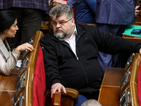 The session of Ukrainian Parliament in Kyiv, Ukraine, October 22, 2021.  (