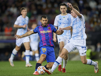 Sergio Aguero of Barcelona in action during the UEFA Champions League group E match between FC Barcelona and Dinamo Kiev at Camp Nou on Octo...