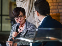 Maria Chiara Carrozza, CNR President during the News The event organized by the ANSA news agency  on November 08, 2021 at the Terme di Diocl...