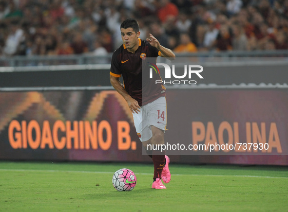 Iago Falque during the Soccer AS ROMA presentation team for the season 2015-2016.
Rome, Italy, on 14th August 2015. 