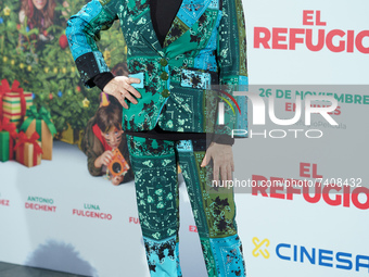 Loles Leon during the photocall of the presentation of El Refugio in Madrid, November 19, 2021 Spain (
