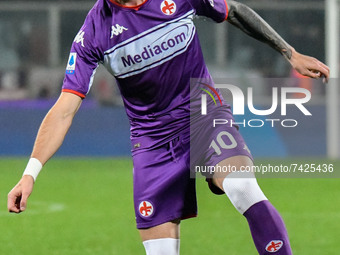 Gaetano Castrovilli (Fiorentina) during the italian soccer Serie A match ACF Fiorentina vs AC Milan on November 20, 2021 at the Artemio Fran...