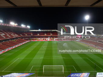 
General view inside the City Ground ahead of kick-off of the  during the Sky Bet Championship match between Nottingham Forest and Luton Tow...