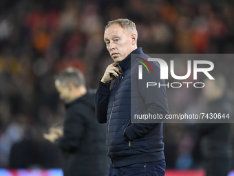 
Steve Cooper, Nottingham Forest head coach during the Sky Bet Championship match between Nottingham Forest and Luton Town at the City Groun...